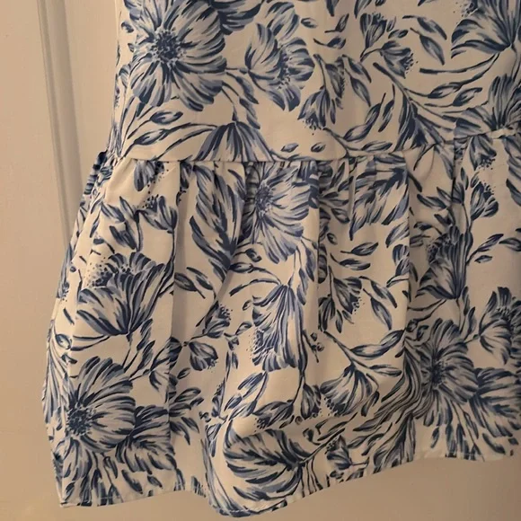 Olivaceous babydoll mini dress with spaghetti straps -size Medium - NWT - Picture 7 of 9